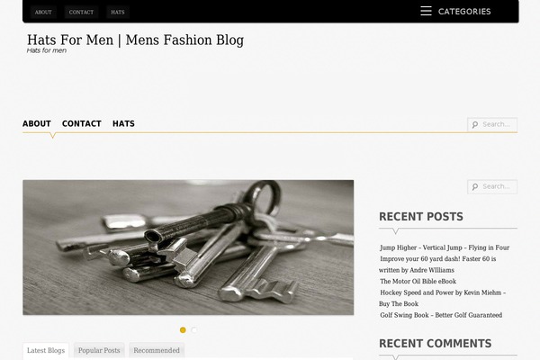 Supernova theme site design template sample