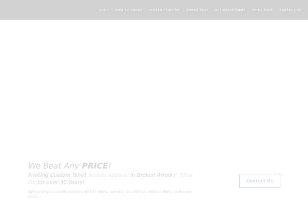 Ark theme site design template sample