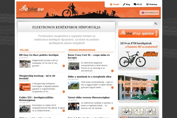 hatszel.hu site used Ebikeee