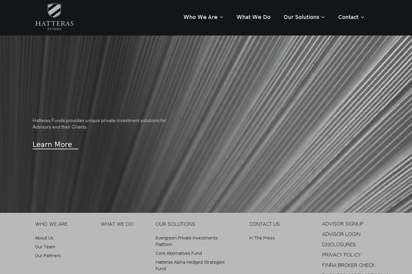 hatterasfunds.com site used Hatterasfundsmain