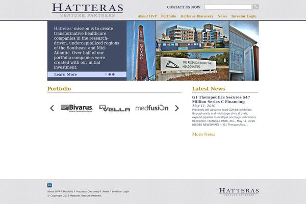 hatterasvp.com site used Twentytenfive