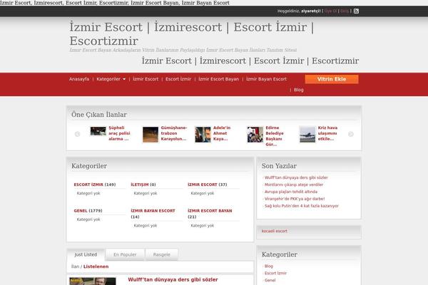 ClassiPress theme site design template sample