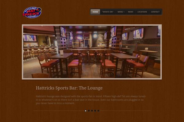 Büro theme site design template sample