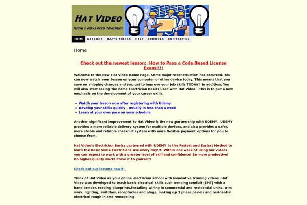 Thesis 1.8.3 theme site design template sample