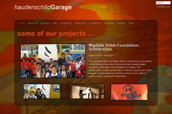 Hg theme site design template sample