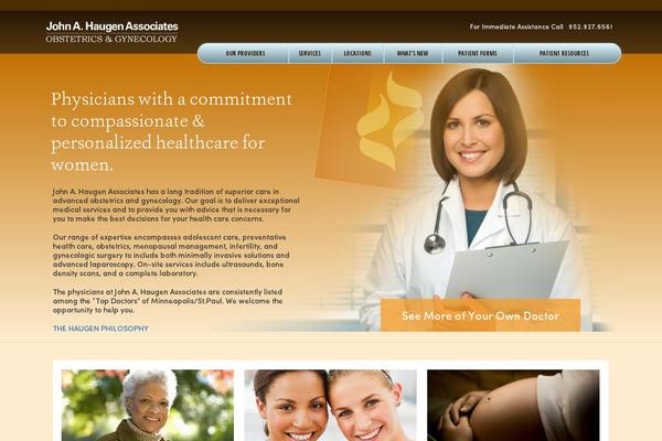 haugenobgyn.com site used Haugen-vone