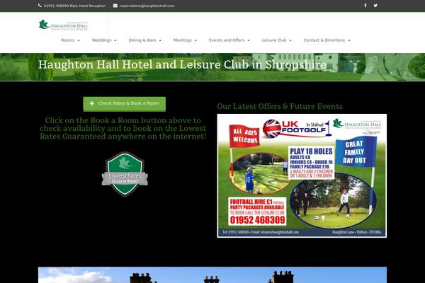 Starhotel theme site design template sample