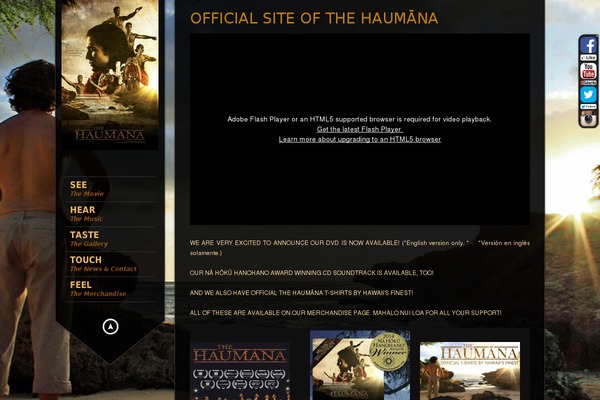 King Size theme site design template sample