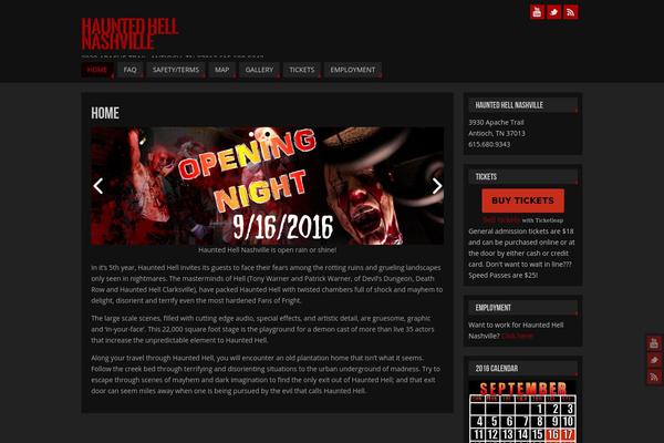 Parabola theme site design template sample