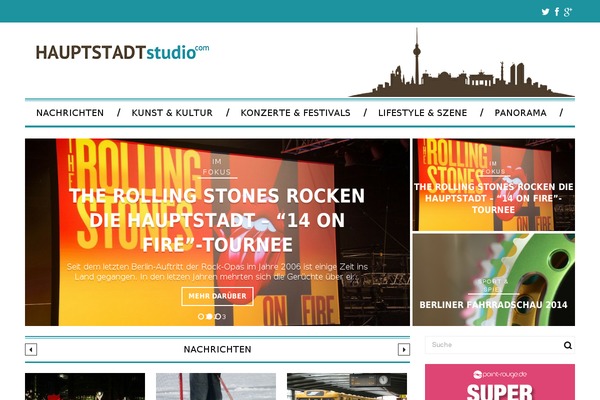 Santiago theme site design template sample