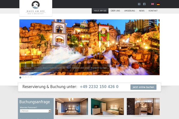 Paradisehotel theme site design template sample