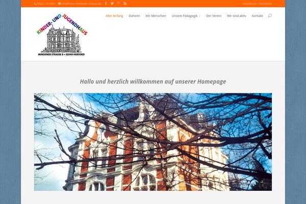 haus-mindener-strasse.de site used Catch Responsive