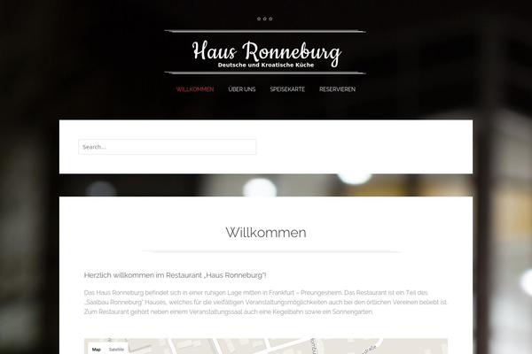 Perfetta theme site design template sample