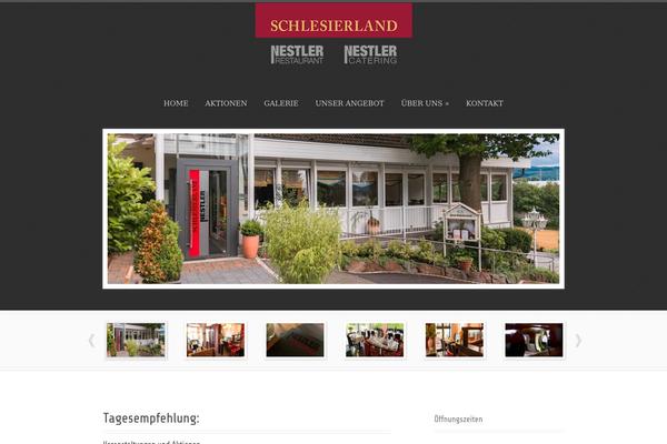 Anthology theme site design template sample