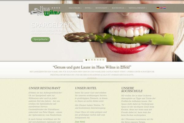 MyCuisine theme site design template sample