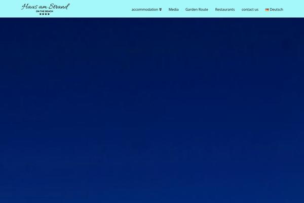 hausamstrand.com site used X | The Theme