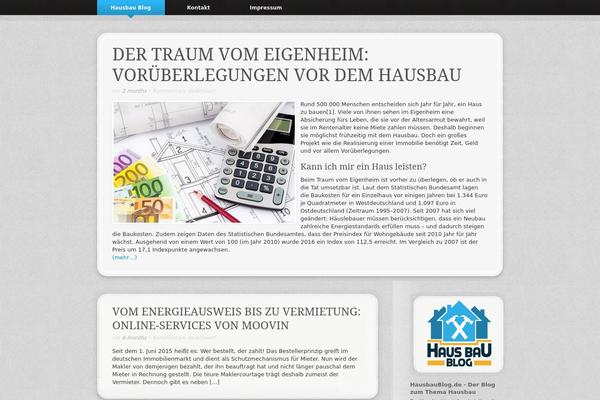 Chaplin theme site design template sample