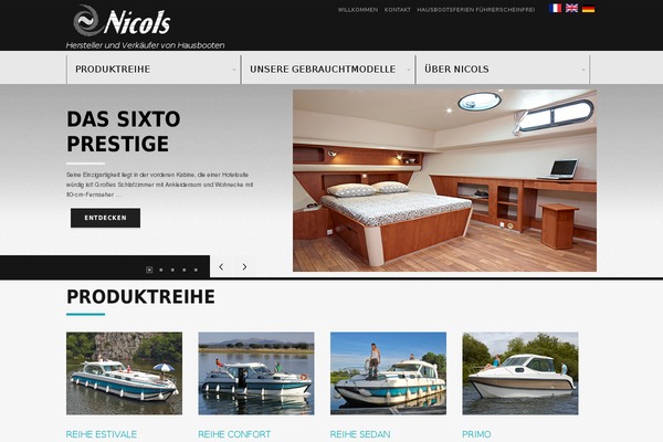 Lucidpress theme site design template sample