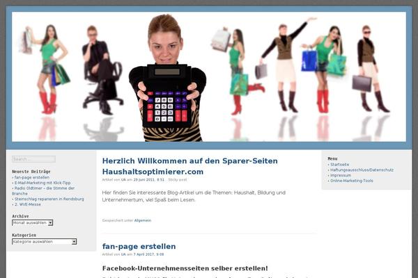 F2 theme site design template sample