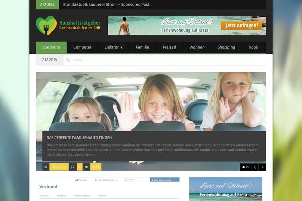 Primonews theme site design template sample