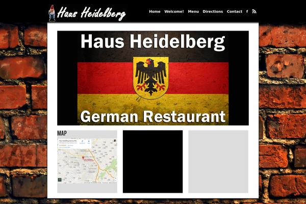 Live theme site design template sample