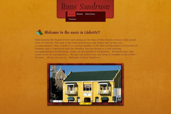 haussandrose.com site used Sandy