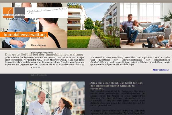 Impreza Child theme site design template sample