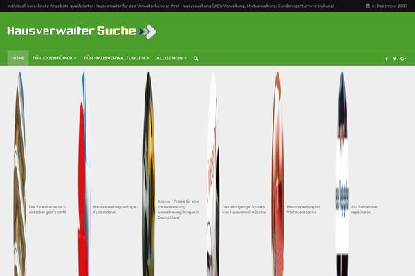 Herald theme site design template sample