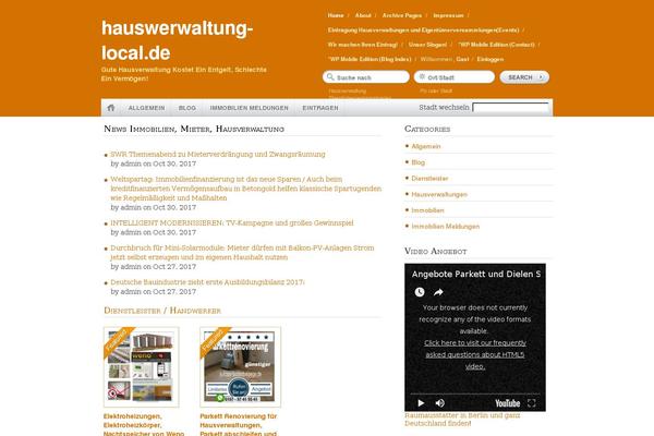 hausverwaltung-local.de site used Geo Places v3