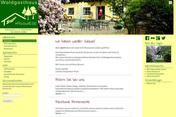 hauswiese.at site used Weaver Xtreme