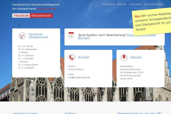 hautaerzte-bs.de site used Hautaerzte-bs