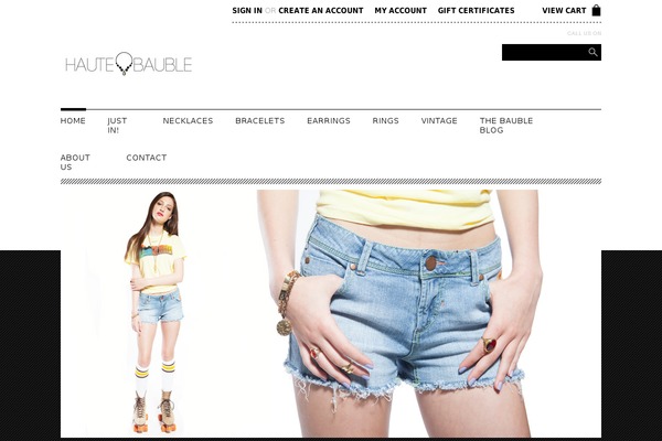 haute-bauble.com site used Wordpresscanvas-s2
