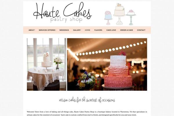 Geraldine theme site design template sample