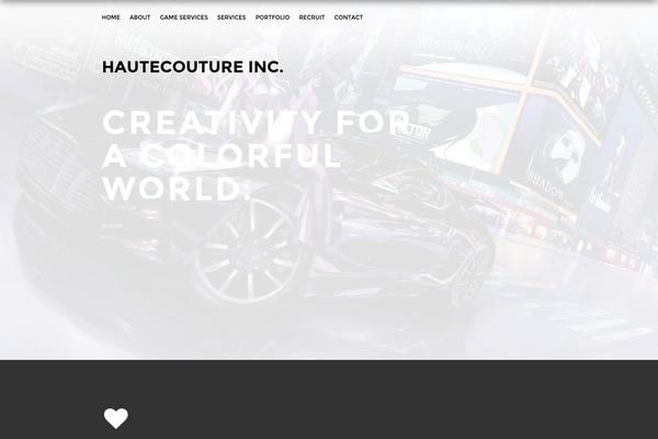 hautecouture.jp site used CABANA