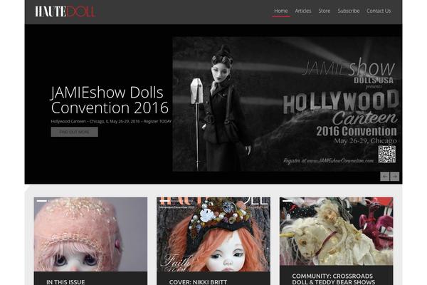 Black Pearl theme site design template sample