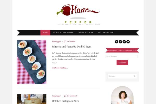 hautepepperbites.com site used Wunderful
