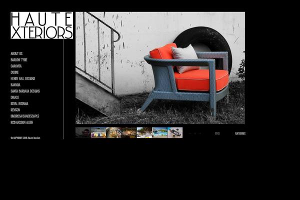 Cluster theme site design template sample