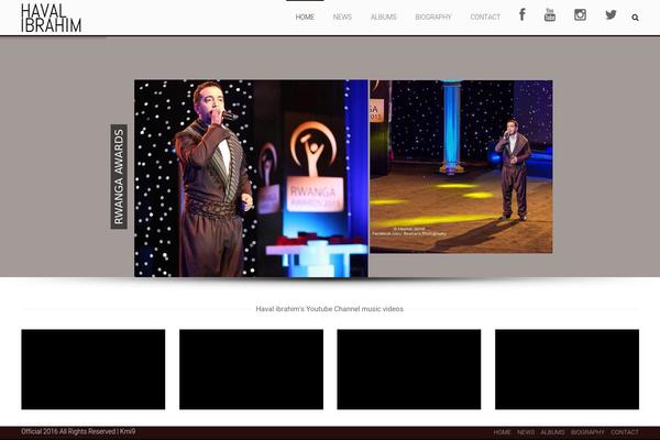 Ample theme site design template sample