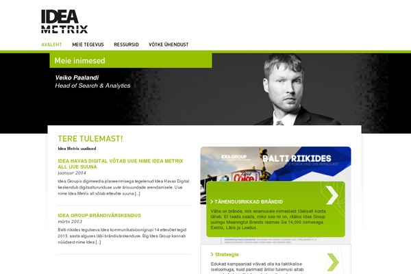 Mc theme site design template sample