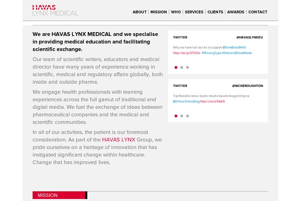 BlankSlate theme site design template sample
