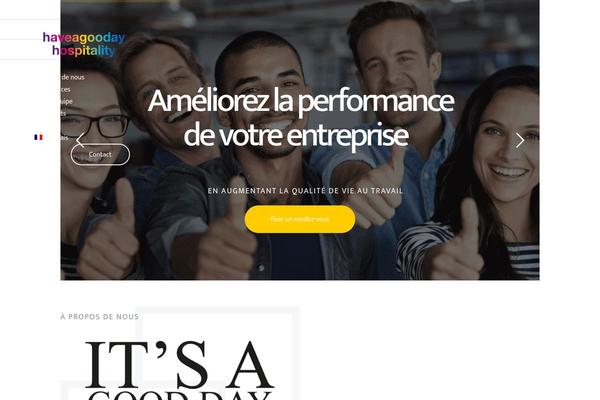 haveagooday.com site used Co-workshop