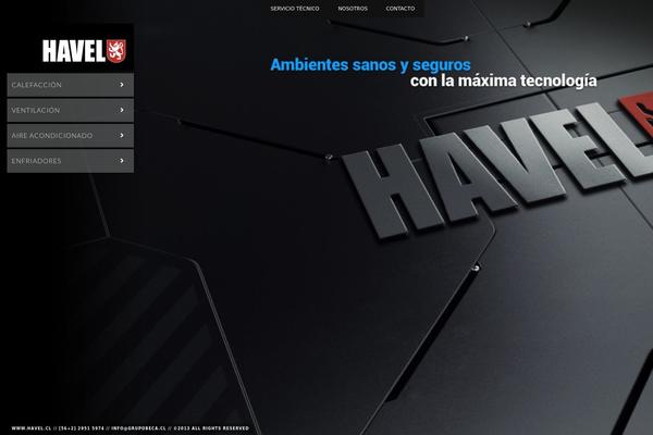 Kaleido theme site design template sample