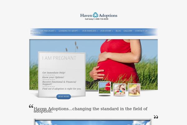 havenadoptions.com site used SimplePress