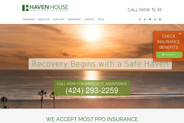 havenhouseoutpatient.com site used Havenhouse