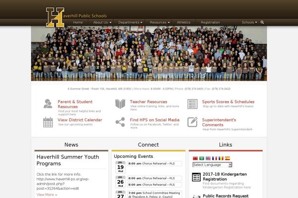 haverhill-ps.org site used Haverhill