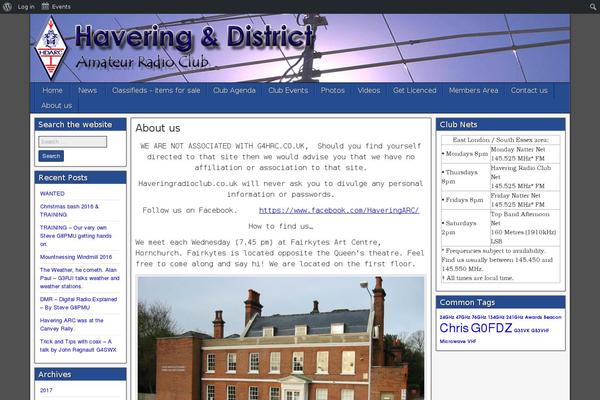 Site using Better archives widget plugin