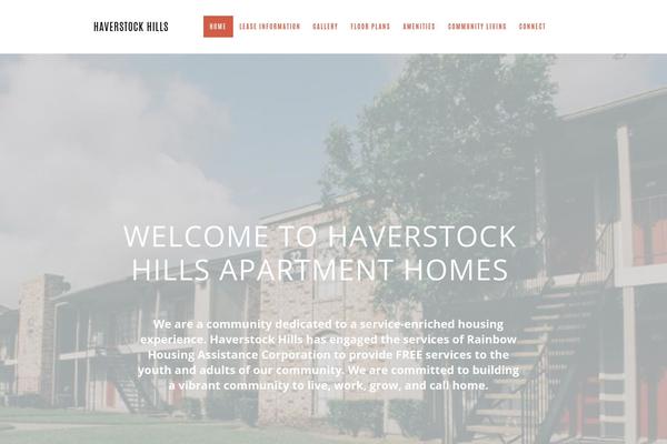 Windsor theme site design template sample