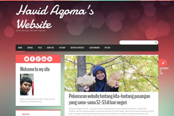 Duena theme site design template sample