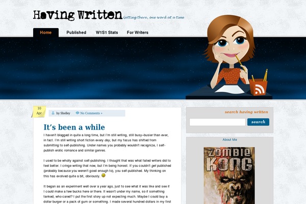 havingwritten.com site used Post_it