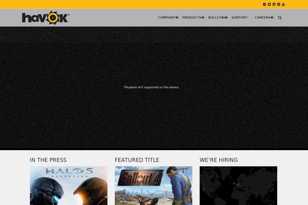 Brooklyn theme site design template sample